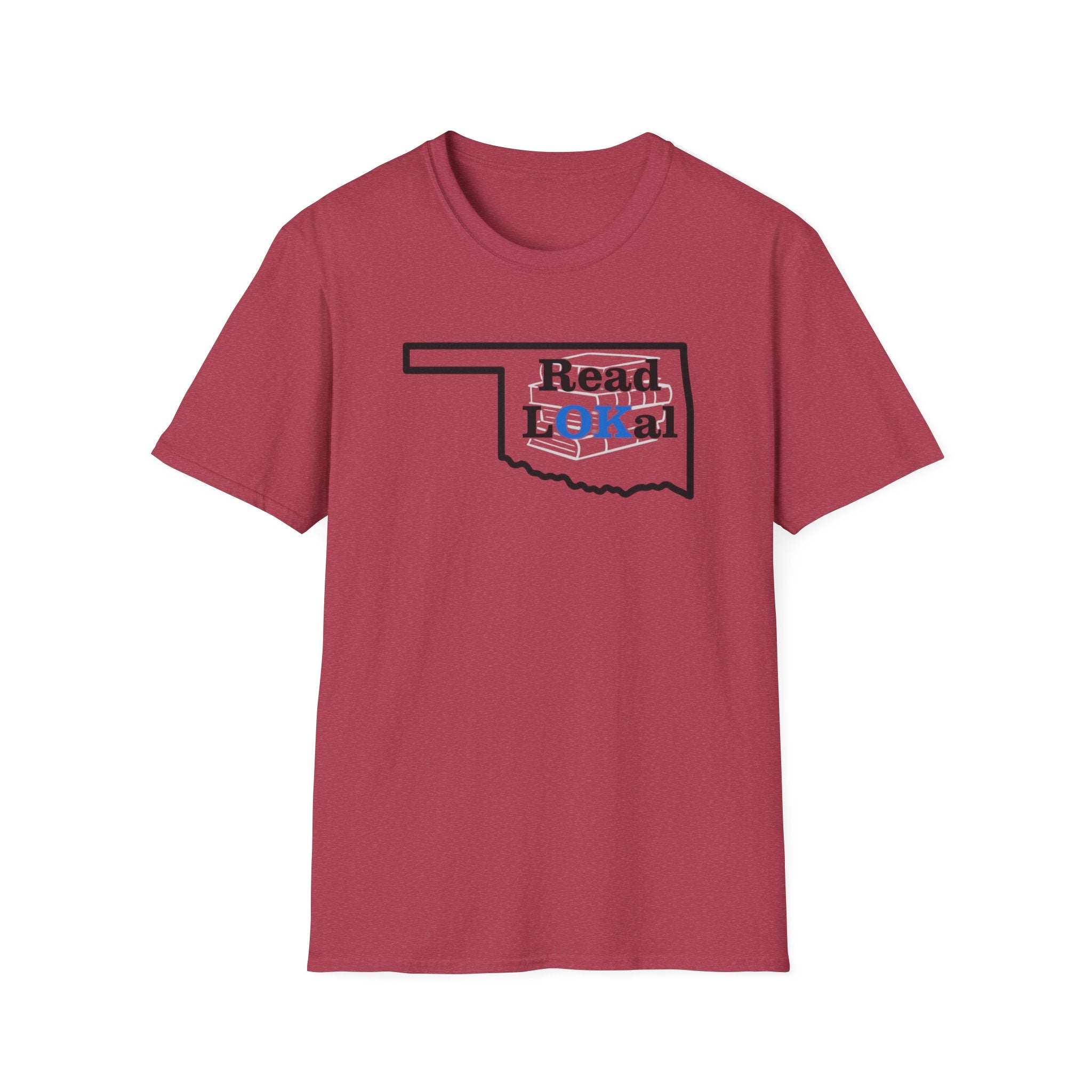 Oklahoma Read LOKal tee - Front Logo