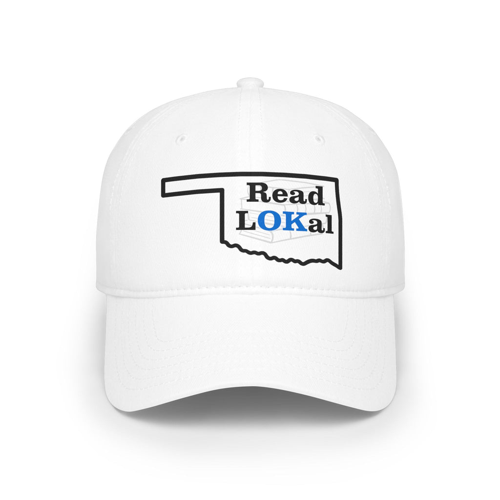 Oklahoma Read LOKal Baseball Cap, Casual Hat for Book Lovers, Trendy Cap for Reading Enthusiasts