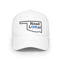 Oklahoma Read LOKal Baseball Cap, Casual Hat for Book Lovers, Trendy Cap for Reading Enthusiasts