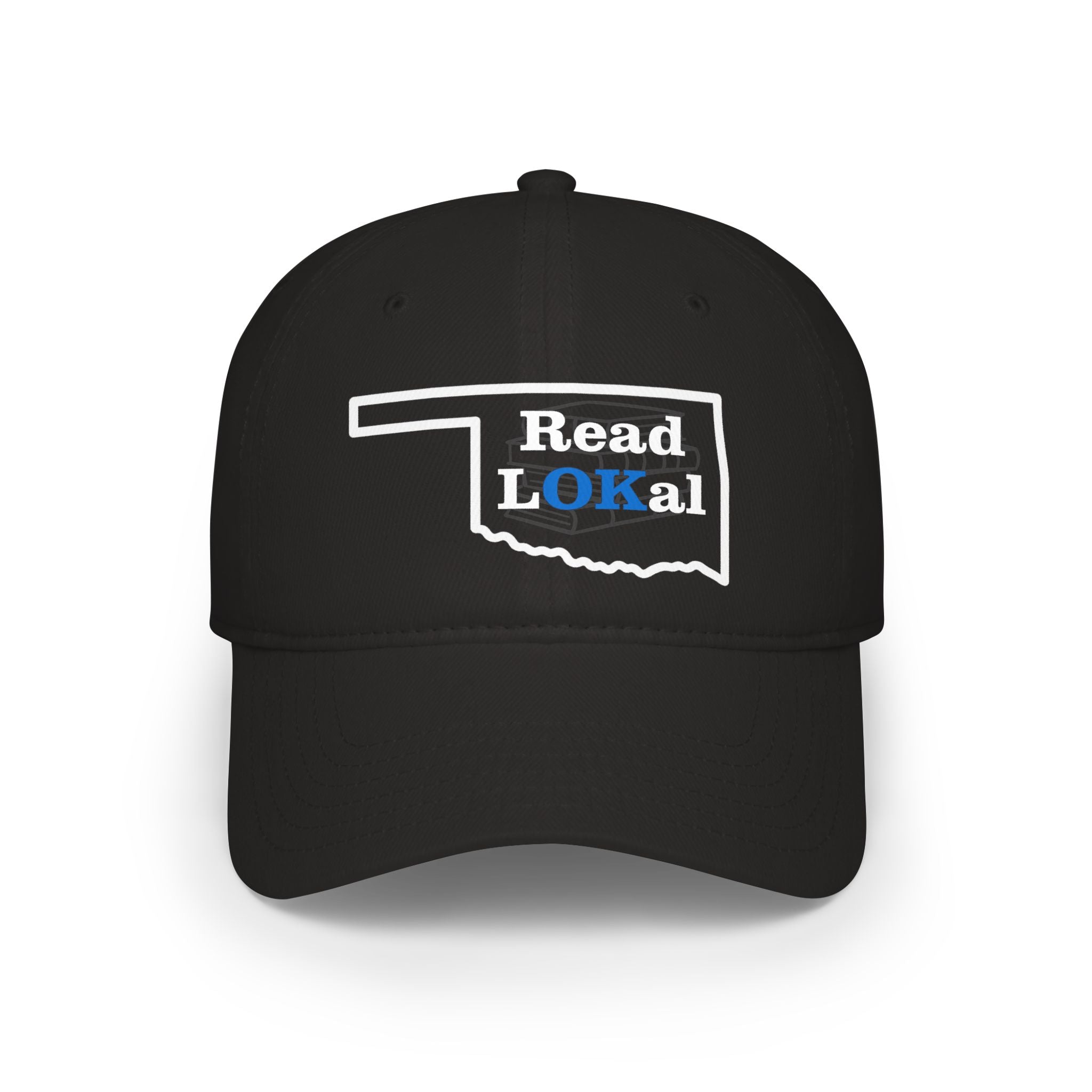 Oklahoma Read LOKal Baseball Cap, Casual Hat for Book Lovers, Trendy Cap for Reading Enthusiasts
