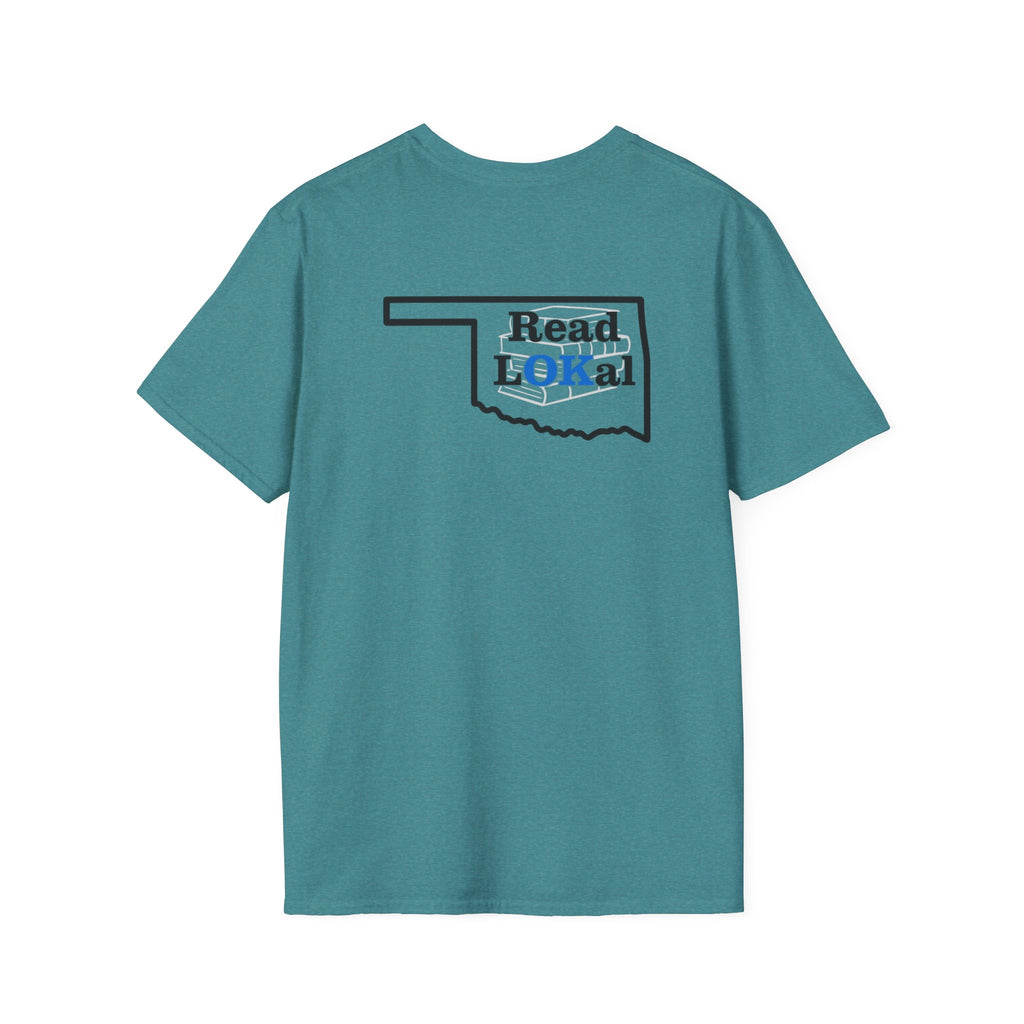 Oklahoma Read LOKal tee - pocket logo