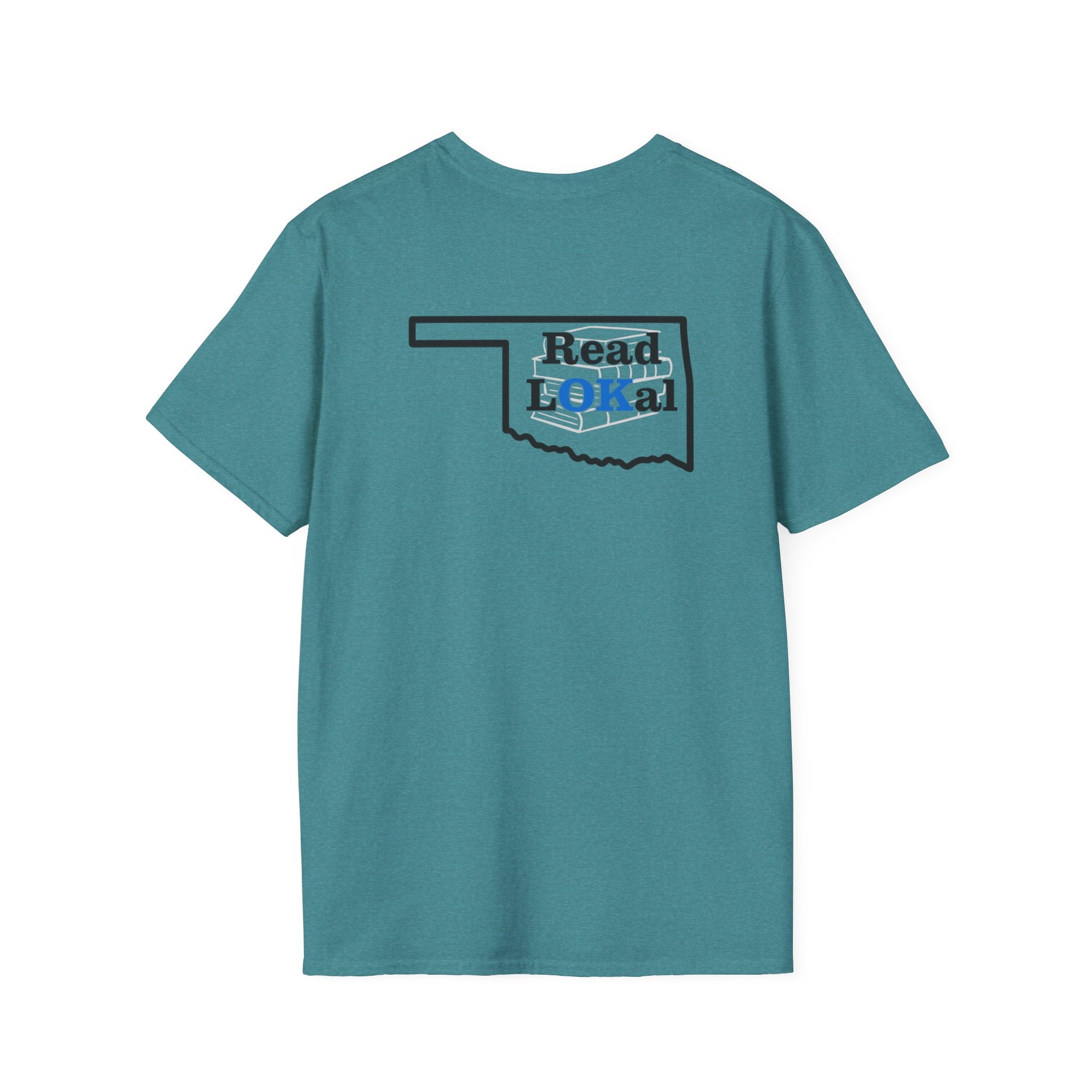 Oklahoma Read LOKal tee - pocket logo