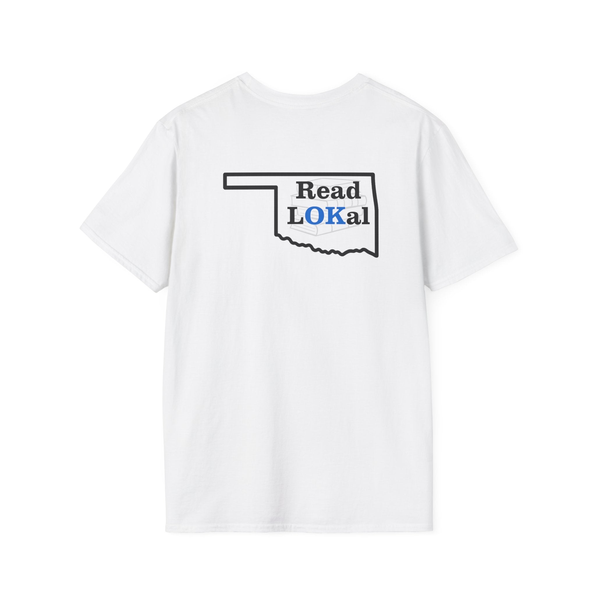 Oklahoma Read LOKal tee - pocket logo