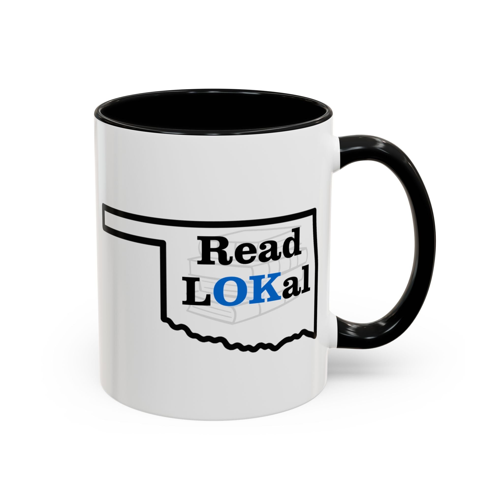 Read LOKal Coffee Mug | Gift for Book Lovers, Readers, Coffee Enthusiasts, Home Decor, Unique Souvenir