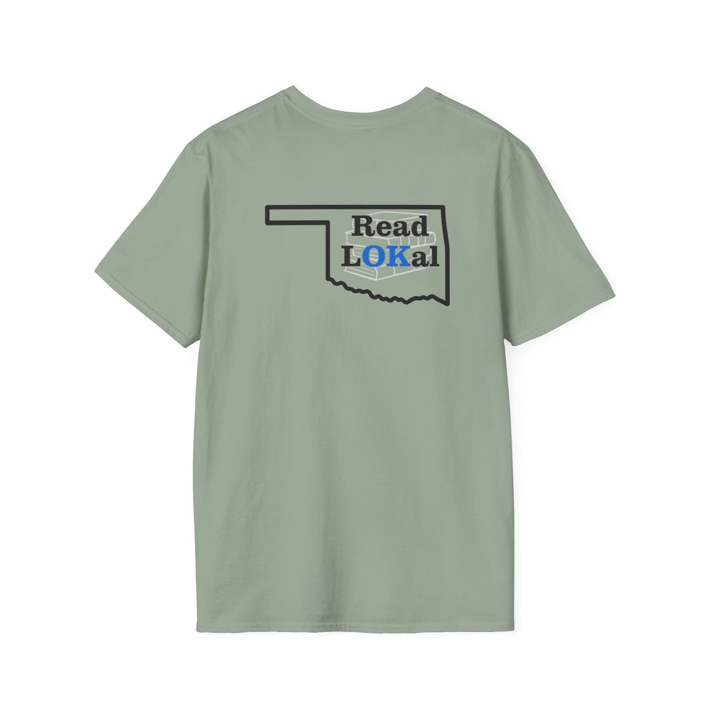 Oklahoma Read LOKal tee - pocket logo