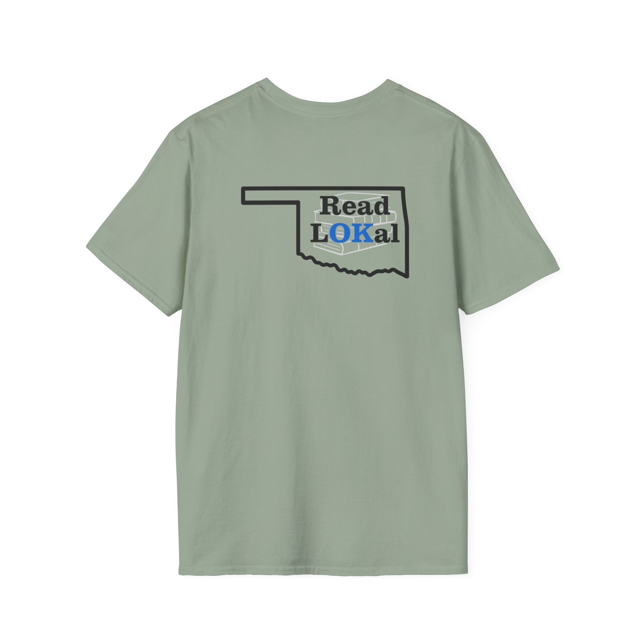 Oklahoma Read LOKal tee - pocket logo