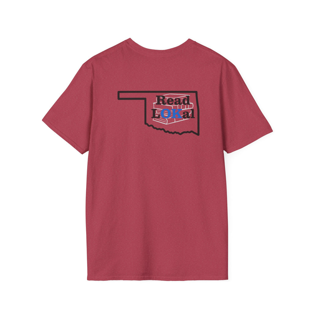 Oklahoma Read LOKal tee - pocket logo